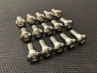 Suzuki Bandit 1250 Stainless steel disc bolts 07-16 full set rotor bolts GSF1250
