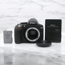 [Come nuovo] Nikon D5300 24,2 megapixel fotocamera reflex digitale corpo nero...