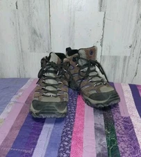 Merrell Women's Moab 2 Mid Vent Mid Hiking Boots Bracken/Purple Size 6.5, J06050