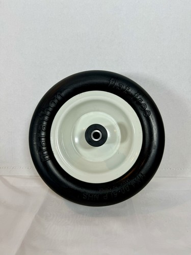 Marathon 30346 Flat-Free Smooth Lawn & Garden Tire On Rim – 13x5.00-6, Polyurethane Foam, No Flat