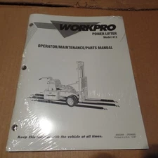 WORKPRO POWER LIFTER MODEL 412 OPERATOR / MAINTENANCE / PARTS MANUAL, 8990288