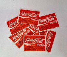 Vintage Soviet Soda Labels Lot &ndash; Coca-Cola,Fanta,Tarhun &ndash;USSR Unused