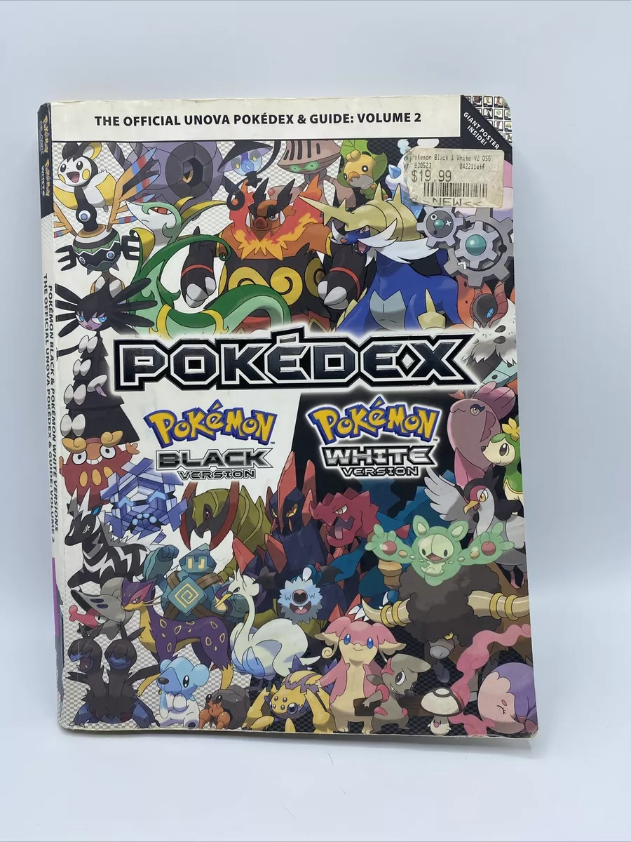 Buy Pokemon Black and White Versions: The Offical Unova Pokedex & Guide,  Volume 2 Official Unova Pokedex & Guide v. 2 by The Pokemon Company  International Inc With Free Delivery