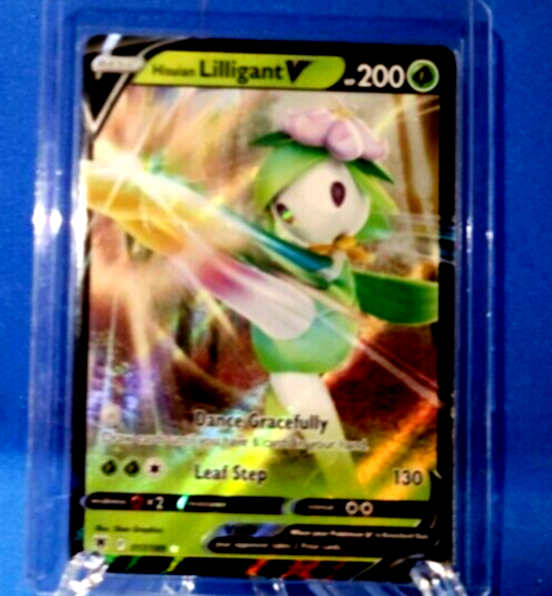 lilligant v pokemon card value Pokemon Card Astral Radiance 17/189 017/189 Hisuian Lilligant V Ultra –  Brokenvase Games main image 1