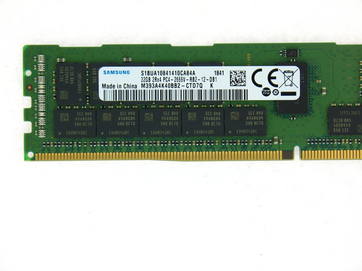PC4-21300 (DDR4-2666) Bus Speed 32 GB Capacity per Module DDR4