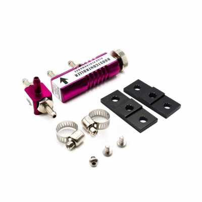 Universal einstellbarer Racing manueller Turbo Boost Bypass Controller Kit 30Psi LILA