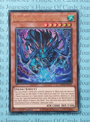 MP24-DE216 Unkettelte Seele von Shyama Ultra Rare Yu-Gi-Oh Karte 1. Neu