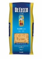 5X Pasta De Cecco 100% Italienisch Fusilli N. 34 Nudeln 500G