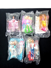 Vintage McDonald's Happy Meal Barbies '94 To 2000 NIP Lot Of 5 Total