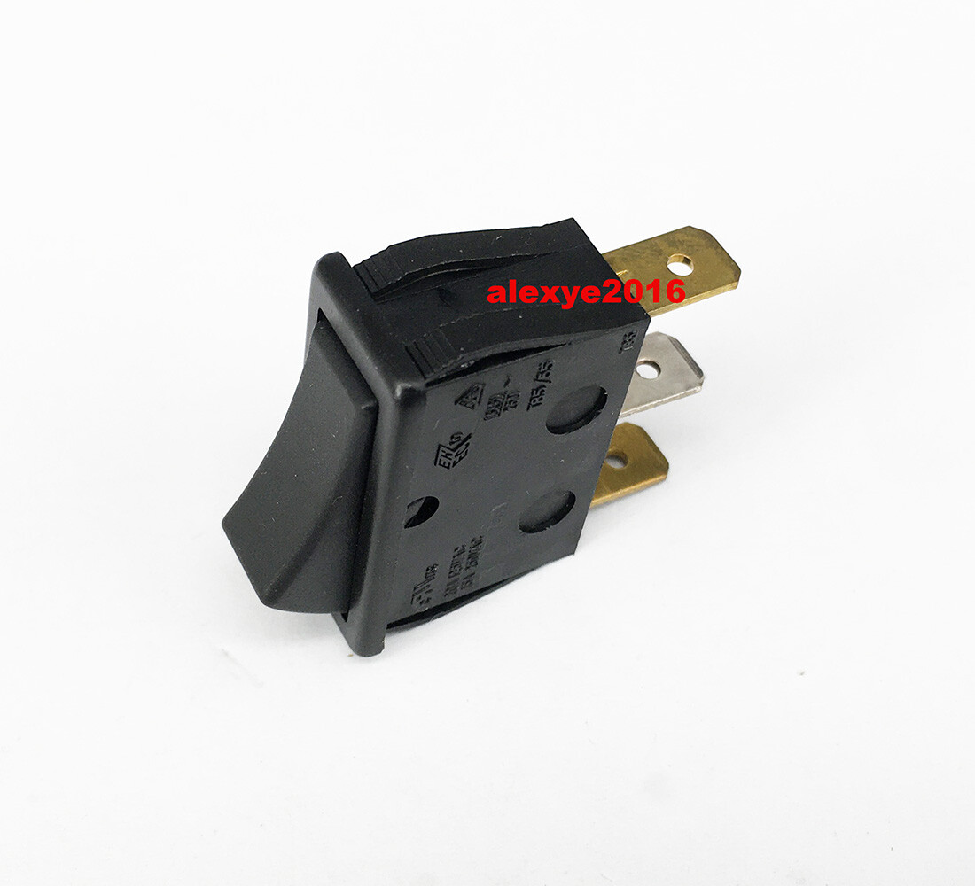 SWANN SERIES 44 Rocker Switch 3 Pins 2 Positions Maintained 20A 125V ...