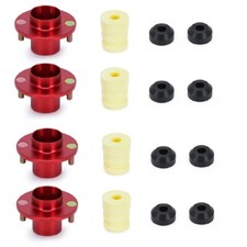 4psc Suspension Coilover Shock Top Hat Fit For Honda 92-00 Civic Dx Lx Ex Ek Red 4psc Suspension Coilover Shock Top Hat Fit For Honda 92-00 Civic Dx Lx Ex Ek Red