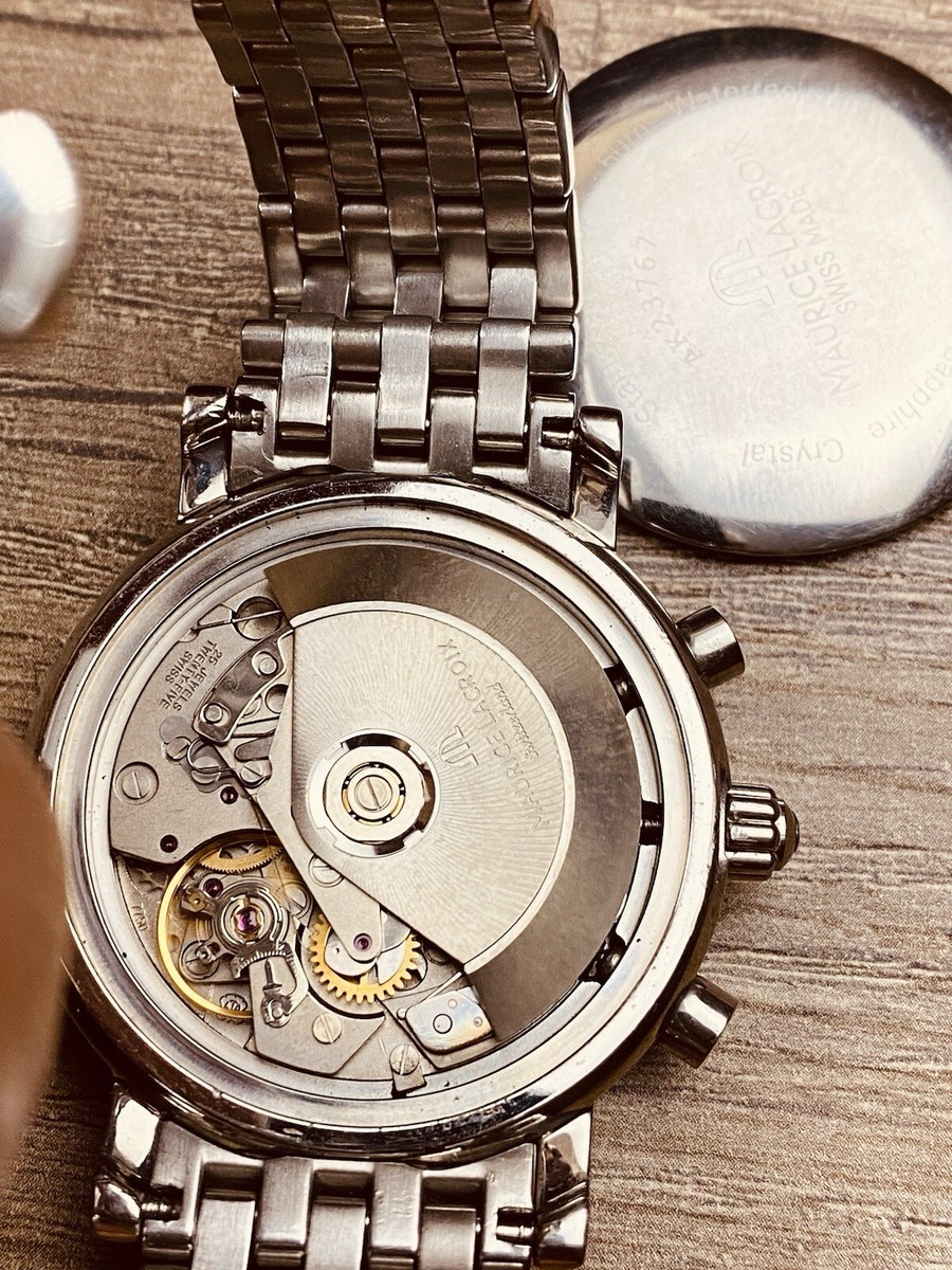 MAURICE LACROIX 50M SAPPHIRE CRYSTAL AK 23767 LC6028 AUTOMATIC