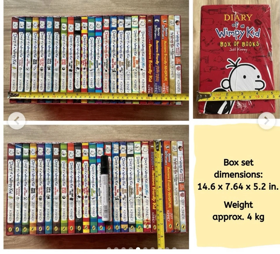 Diary Of A Wimpy Kid Box Set Books 1-24 - image 3 of 4