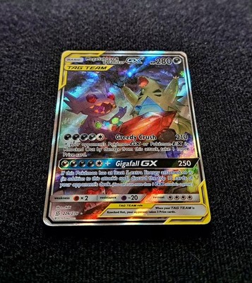 Pokémon Mega Sableye & Tyranitar GX TAG TEAM Ultra Rare Full Art