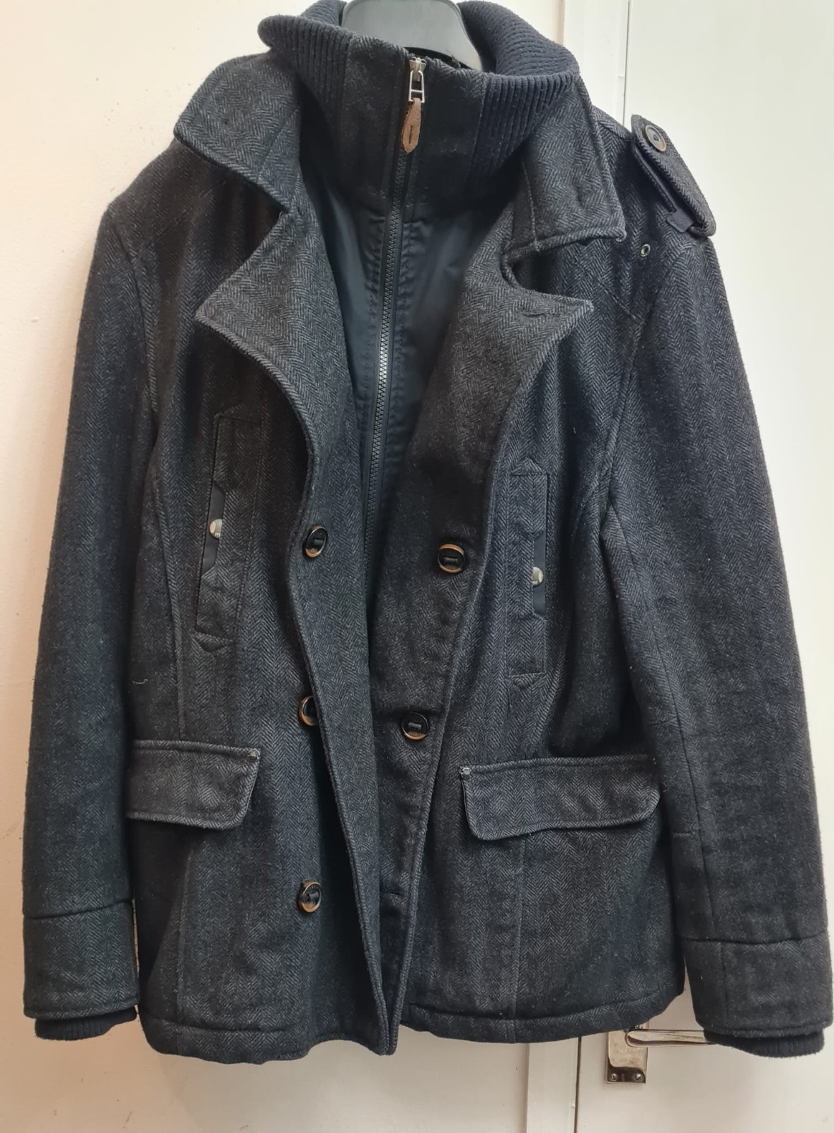 Next Authentic Custom Designed Funnel Neck Peacoa… - image 8