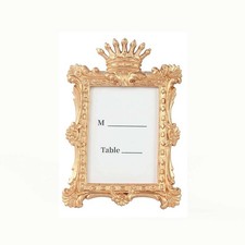 4 Gold Royal Crown Picture Frames Favors Wedding Favors Party Events