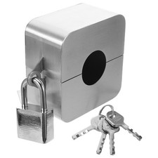 Stainless Steel Water Valve Lock Hose Bib Handle Locks Heavy Duty Spigot