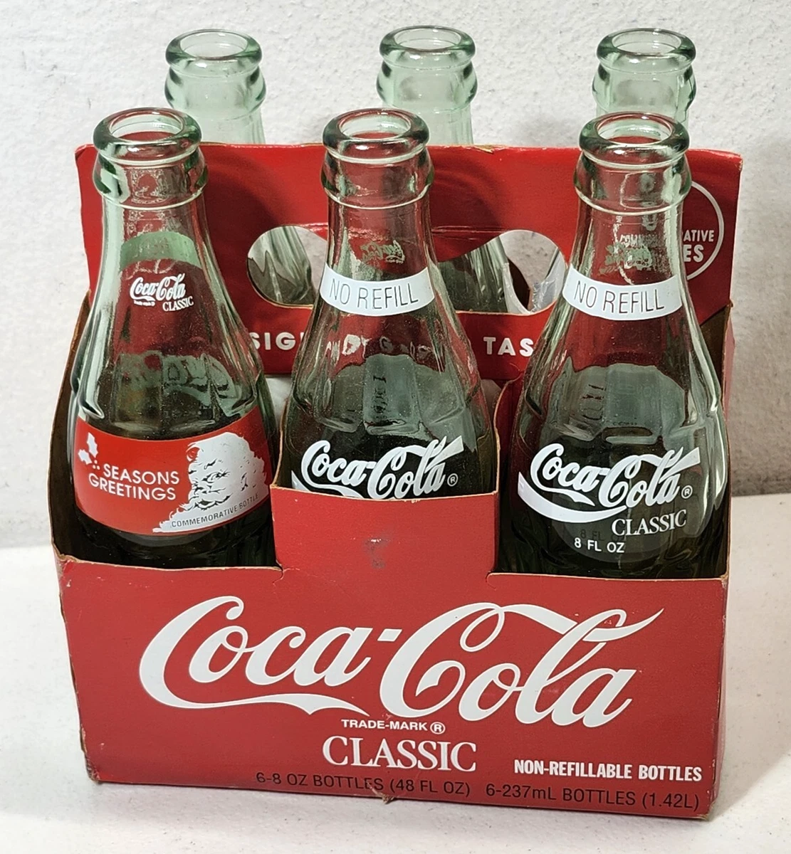 Coca Cola Six Pack In Collectible Coca-Cola Bottles for sale | eBay