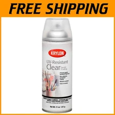 Artist Clear Coat Aerosol Spray, UV Resistant, 11oz x 6