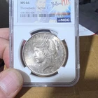1922 Peace Silver Dollar $1 Philadelphia NGC MS66 Throwback 1 Cert 6981456-006
