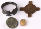German empire trench art WW1 Iron Cross Ring WWI Military award decoration Order