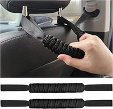 Removable 2-Piece Headrest Grab Handles for Cars, Trucks, SUVs and Pickups - Dur