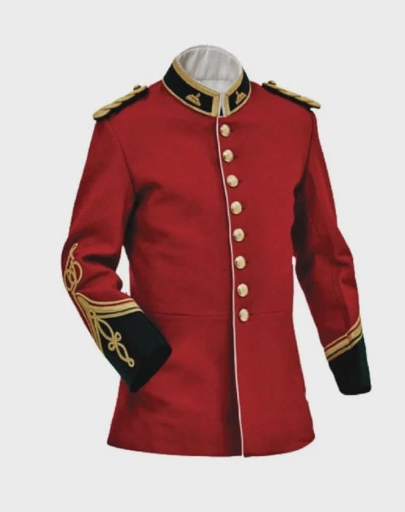 New Men's Red British Zulu War Military Tunic Jacket Uniform Coat
Opens in a new window or tab