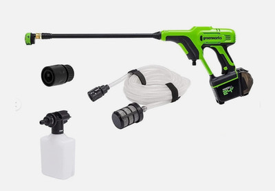 Greenworks 600psi Battery Powered Power/Pressure Washer/Cleaner (Bare Tool Only)