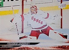 2024-25 Upper Deck Hockey #273 - Frederik Andersen  🌀 Carolina Hurricanes 🌀