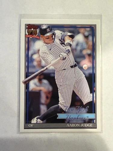2026 Topps Series 1 - 1991 Topps Baseball Aaron Judge #T91-34