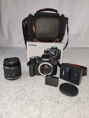 Canon EOS Rebel T7 24.1 MP Digital SLR Camera - Black (Kit with 18-55 Lens)