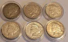 1923 S D 1926 D Peace Dollar $1 Silver Coins UnCirculated Lot