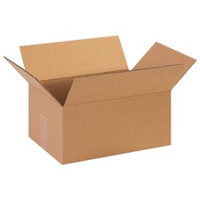 GRAINGER APPROVED 11R217 PK 25 Shipping Box,13x9x6 in 11R217