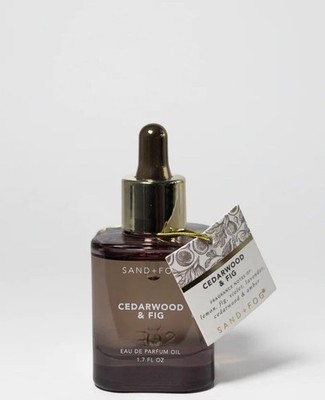  SAND + FOG Cedarwood & Fig Eau de Parfum Oil 1.7 fl oz / 50 ml New Unisex