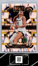 2024 Panini Select WNBA #33 Kamilla Cardoso Prizms Silver Flash