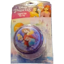 Disney Princess Light-Up Yo-Yo – Purple Glitter Yo-Yo for Kids Age 5+