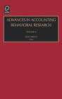 Advances in Accounting Behavioral Research by Emerald Publishing Limited (Hardback, 2003)