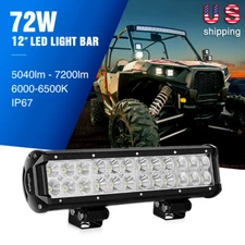 Nilight LED Light Bar 12Inch 72W Spot Flood Combo Super Bright Trucks Lights 14"