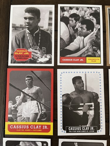 2021 Topps MUHAMMAD ALI The People's Champ Cards #1-20 Cassius Clay The Hreatest - Picture 2 of 10