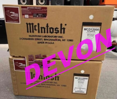 ONE mclntosh MCD12000 CD/SACD player