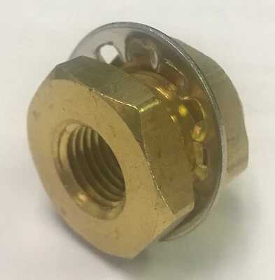 MIDLAND Brass Bulkhead Fitting 1/4 FIP x 15/16 Long Anchor Connector 28301