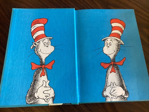 1957 The Cat In The Hat By Dr. Seuss / Book Club Edition/ Random House RARE - 第 4/12 張圖片