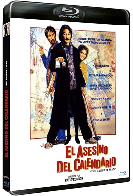 The January Man (1989) Kevin Kline Blu-Ray NEW (Spanish Package/English Audio)