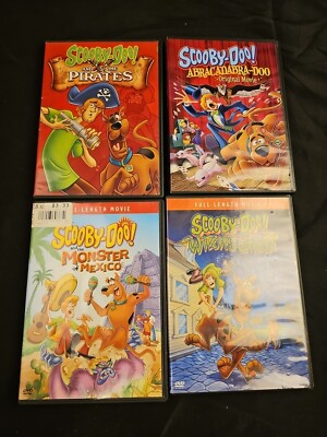 Scooby-Doo 4 DVD Lot - Monster Of Mexico, Abracadabra-doo