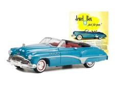 1949 Buick Roadmaster (Vintage Ad Cars) 1:64 Scale Model - Greenlight 39110A~