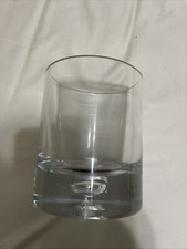 Glass Vase With Bubble In Bottom