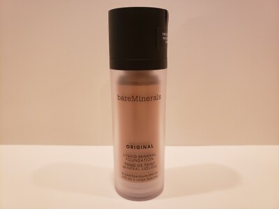 Bare Minerals~Original Liquid Mineral Foundation w/SPF 20~Fair Ivory 02~NWOB