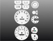 White Face Gauges For 1972-1980 Dodge Ram White Face Gauges For 1972-1980 Dodge Ram