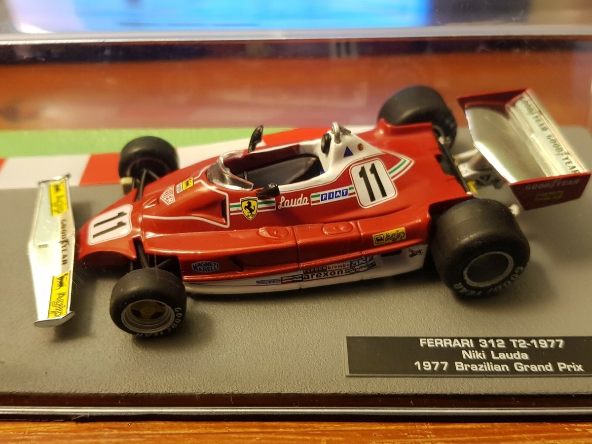 再再値下げ！Ferrari 312 T2-1977 Niki Lauda Panini F1 Car collection FERRARI 312 T2 1977 Niki Lauda 1:43