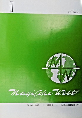 MAGISCHE WELT 1/75,ANTIMATERIEGEBER, ERRATEN EINER ZAHL, EIN HAUS VERSCHWINDET,